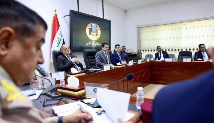 مستشار الأمن القومي العراقي في اجتماع لمجلس الاستخبارات الوطني ببغداد