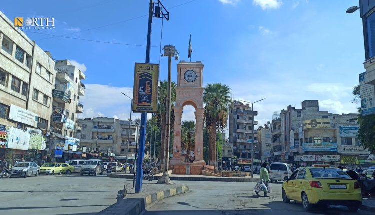 ساحة الساعة في مدينة إدلب – نورث برس