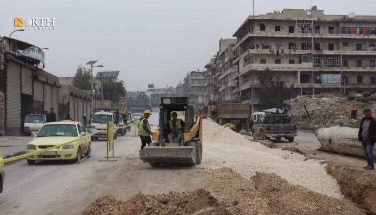 استبدال خطوط مياه شرب في حلب ـ نورث برس