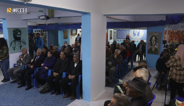 جانب من فعاليات اليوم الأول من مهرجان روجآفا للثقافة والفن بنسخته التاسعة في مدينة القامشلي
