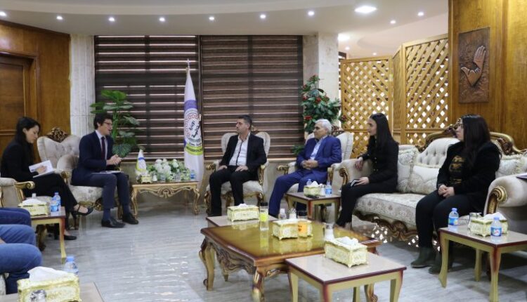 وفد بريطاني يزور دائرة العلاقات الخارجية في الإدارة الذاتية لشمال وشرق سوريا ـ العلاقات الخارجية