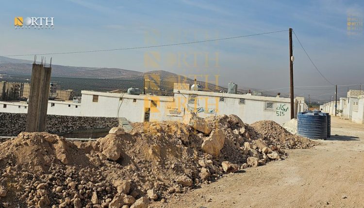 مستوطنة تركية في حرش المحمودية المطل على عفرين ـ نورث برس