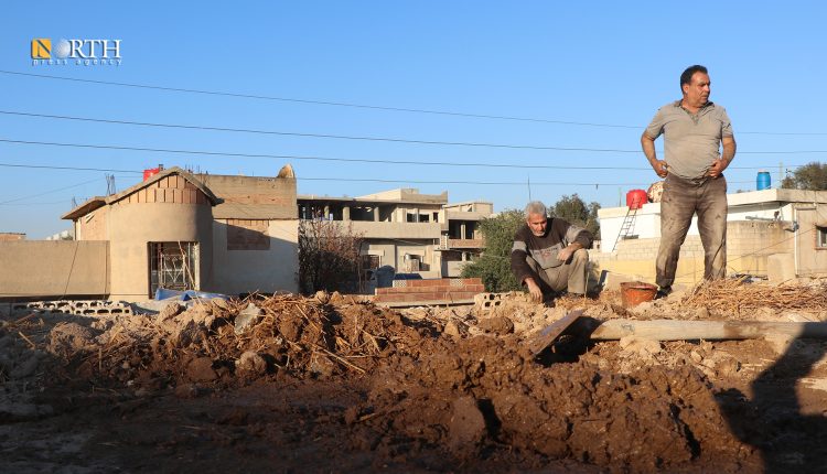 أضرار طالت منازل في الدرباسية شمالي الحسكة بسبب قصف تركي ـ نورث برس