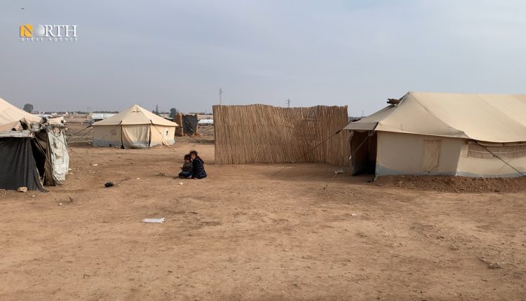 المخيمات العشوائية في الرقة تستولي على أملاك خاصة - نورث برس 
