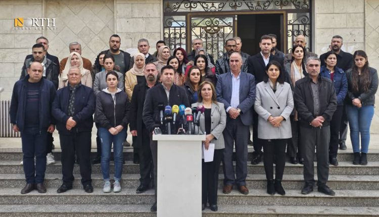بيان للإدارة الذاتية في القامشلي حول الهجمات التركية على شمالي سوريا - نورث برس 
