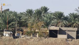 مقر أخلاه فيلق القدس الإيراني أواخر العام الفائت بالقرب من جسر البوكمال بدير الزور - نورث برس