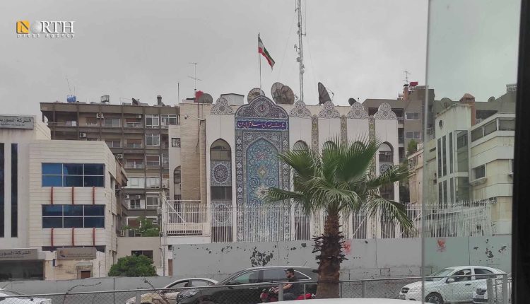 السفارة الإيرانية بمنطقة المزة في دمشق - نورث برس/ أرشيفية