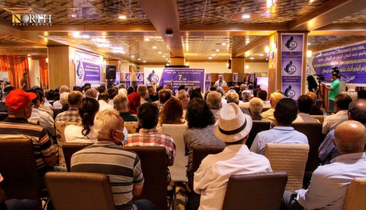 القامشلي- المؤتمر السابع لاتحاد مثقفي روجآفايي كردستان- نورث برس