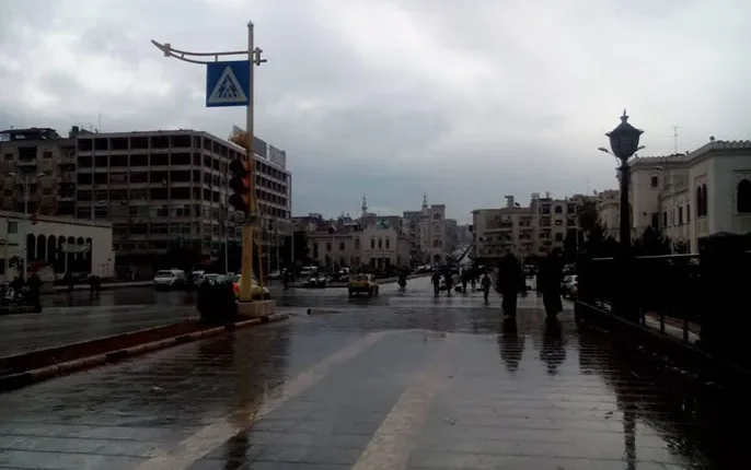 ساحة العاصي في حماة - إنترنت