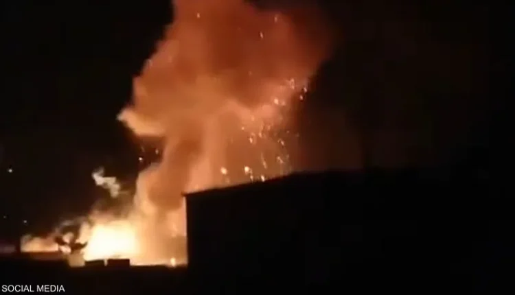 قصف إسرائيلي على مواقع بمدينة حلب - متداول