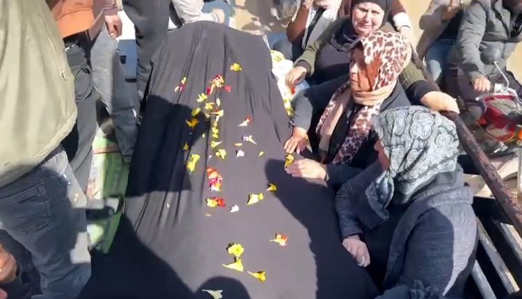 تشييع جثمان الطفل أحمد مده الذي قتل أمس في عفرين على يد مستوطن - متداول