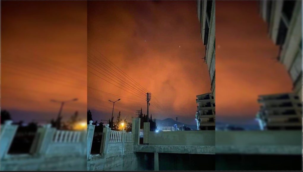 قصف إسرائيلي على ريف دمشق - متداول