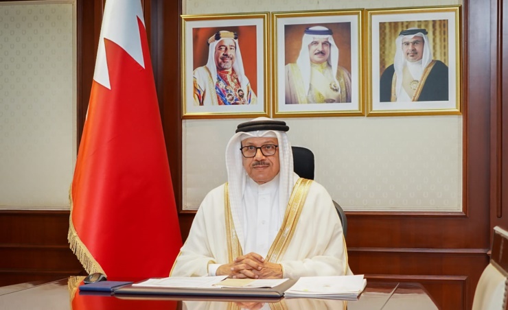 وزير الخارجية البحريني عبد اللطيف بن راشد الزياني - وكالة أنباء البحرين