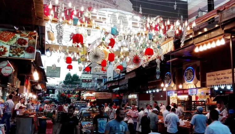 أجواء رمضان في دمشق – إنترنت