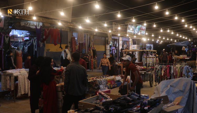 السوق المركزي في القامشلي - نورث برس
