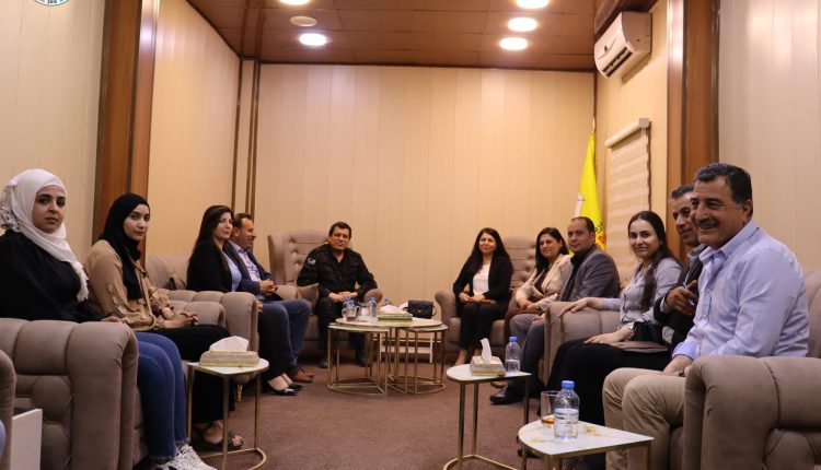 وفد مجلس سوريا الديمقراطية مع الجنرال مظلوم عبدي- الموقع الرسمي لمسد