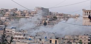 آثار قصف حكومي على مدينة دارة عزة بحلب - متداول
