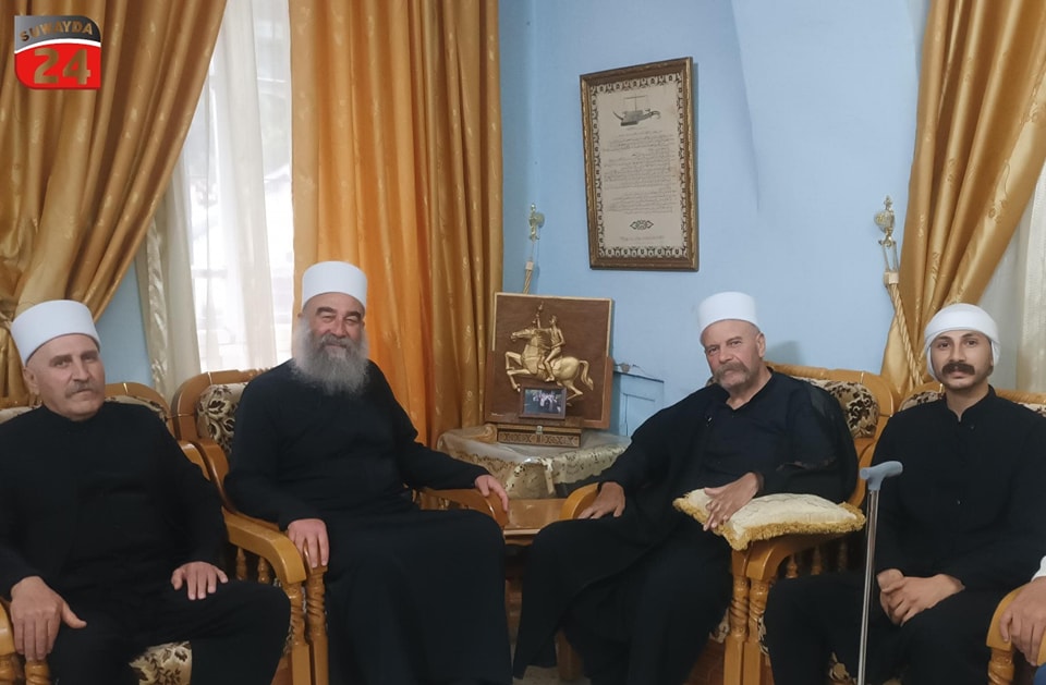 اجتماع بين حركة الكرامة والرئاسة الروحية للمسلمين الموحدين في السويداء - "السويداء 24"