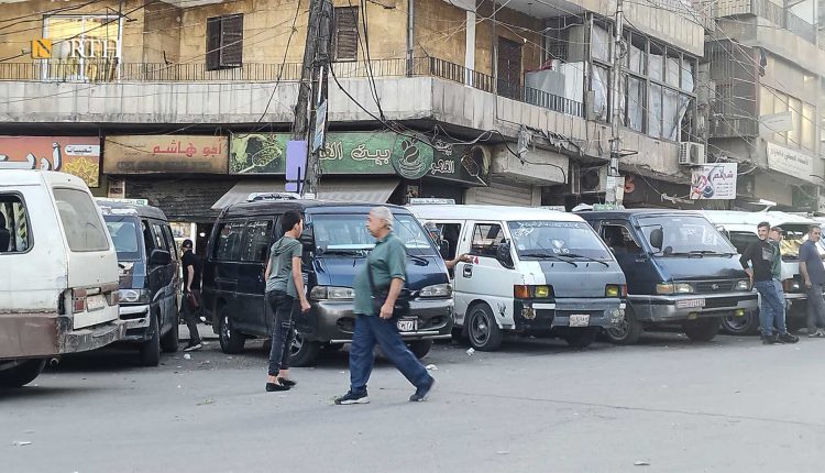وسائل نقل عام (سرافيس) في حلب - نورث برس