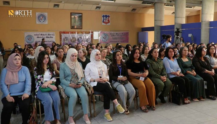 المؤتمر الخامس للاتحاد النسائي السرياني في القامشلي شمالي سوريا - نورث برس