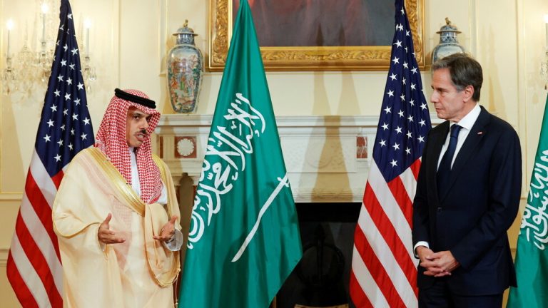 وزيرا الخارجية الأميركي والسعودي