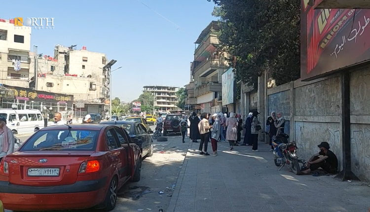 دمشق - طلاب بعد خروجهم من امتحان الشهادة الثانوية – نورث برس