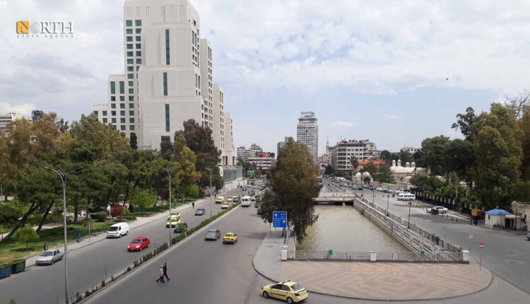 منطقة جسر الرئيس في دمشق - نورث برس/ أرشيفية