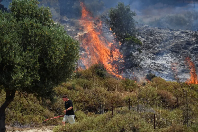 The effects of Hezbollah drones targeting Israeli border sites - Internet