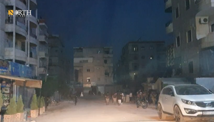 اشتباكات بين فصيلين مسلحين وسط عفرين - نورث برس