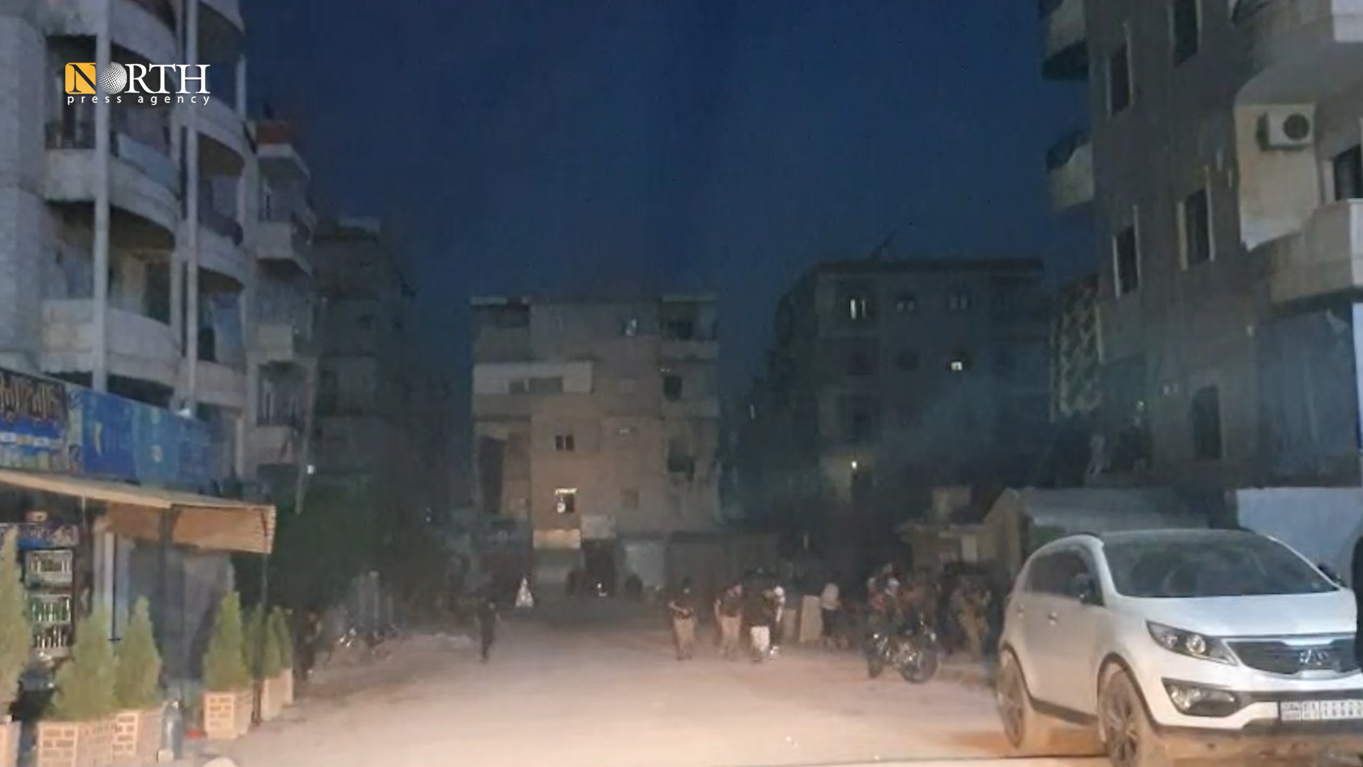 اشتباكات بين فصيلين مسلحين وسط عفرين - نورث برس