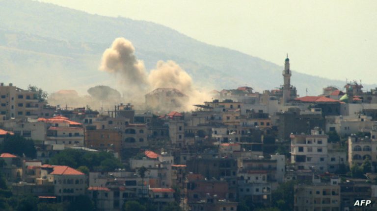 غارة إسرائيلية على جنوبي لبنان - أ ف ب