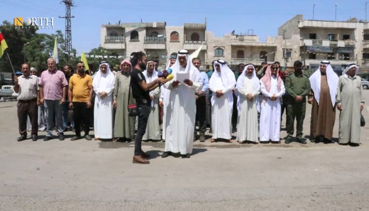 بيان لشيوخ ووجهاء عشائر في منبج يستنكر "مجزرة" ارتكبتها القوات الحكومية بدير الزور - نورث برس