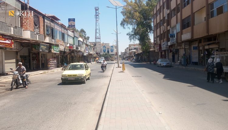 سوق الشهداء في درعا - نورث برس
