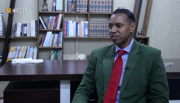 مايلز كاغينز المتحدث السابق للتحالف الدولي - نورث برس