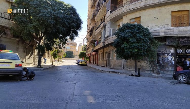 حي الشيخ طه في حلب أحد الأماكن التي طالتها سرقة الأكبال النحاسية - نورث برس
