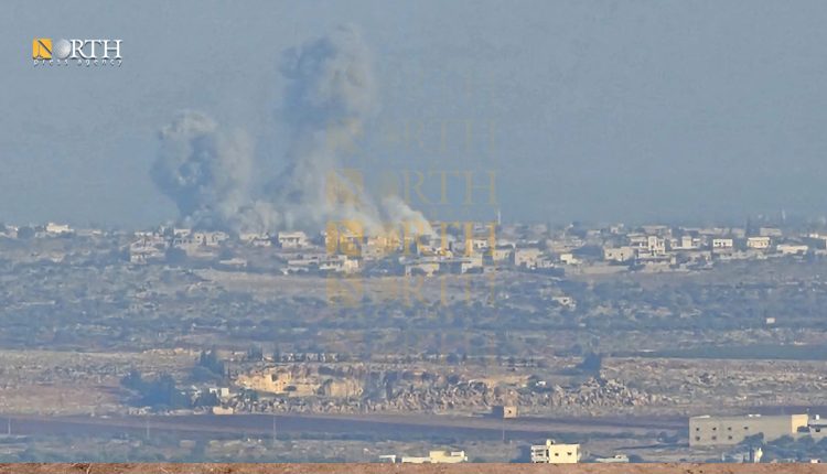 غارات جوية روسية وحكومية على قرى وبلدات بريف حلب الغربي- نورث برس