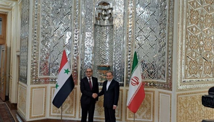 وزير الخارجية الإيراني عباس عراقجي يستقبل نظيره السوري بسام صباغ في ط