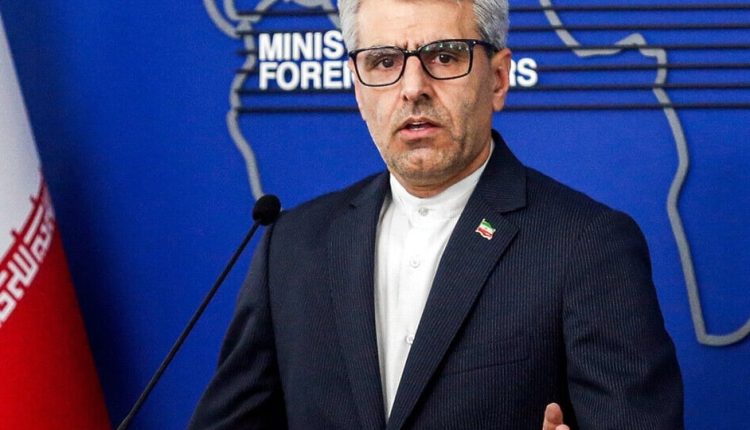 المتحدث باسم وزارة الخارجية الإيرانية، إسماعيل بقائي – من النت