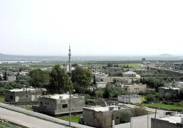 قرية الرفيد بريف القنيطرة الجنوبي