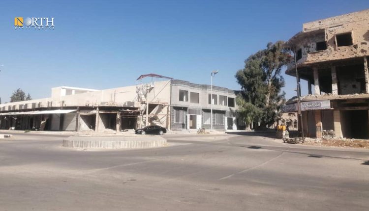ساحة بصرى وسط مدينة درعا – نورث برس