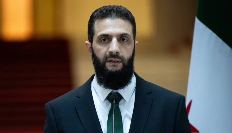قائد إدارة العمليات العسكرية في سوريا أحمد الشرع