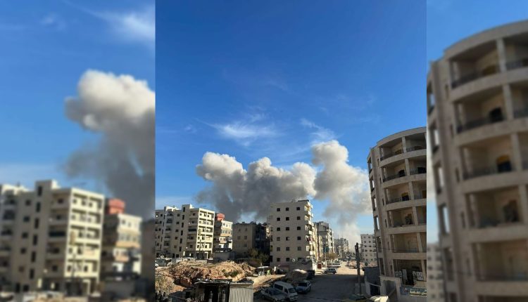 غارات جوية على إدلب صباح اليوم - متداول