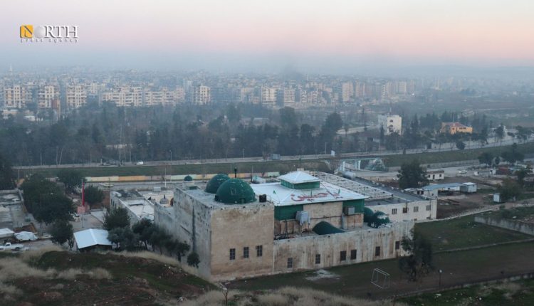 جامع النقطة في حلب الذي كان موقعاً إيرانياً في سوريا قبل سقوط نظام بشار الأسد - نورث برس/ أرشيفية