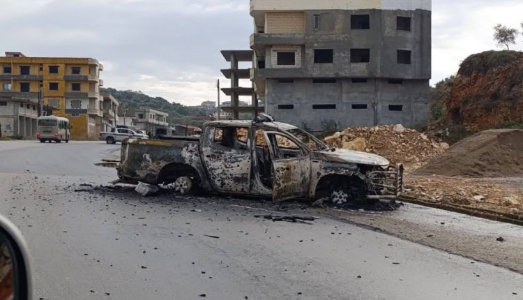 آثار اشتباكات جرت ليلة أمس في طرطوس - جريدة الوطن