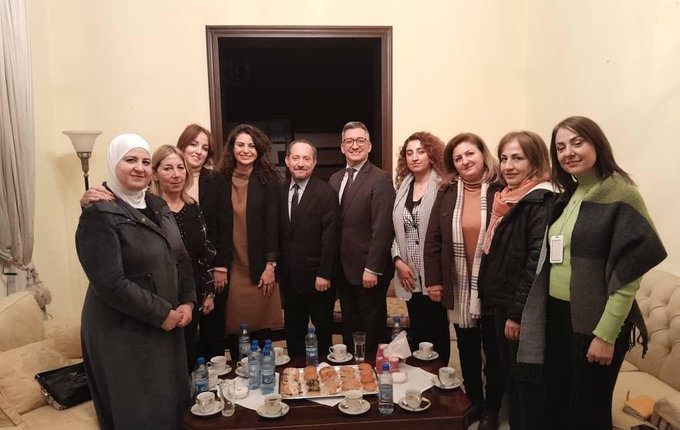 وفد أميركي يجتمع مع ناشطات وصحفيات سوريات - السفارة الأميركية
