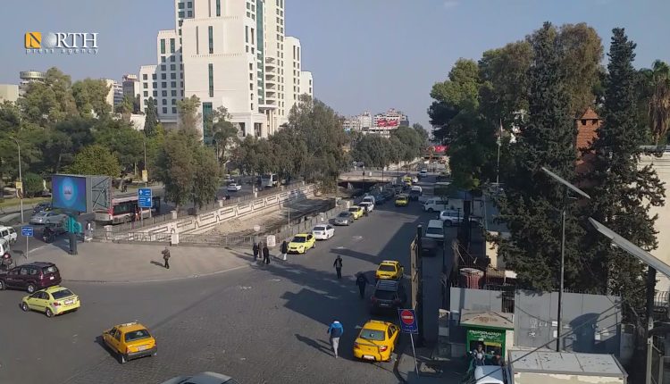 شارع جسر الرئيس في دمشق - نورث برس