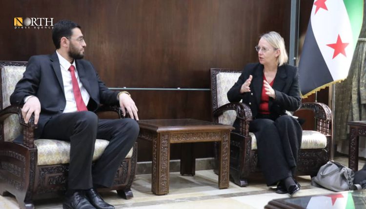 وفد من الاتحاد الأوروبي يلتقي بوزير المالية في حكومة تصريف الأعمال السورية – نورث برس