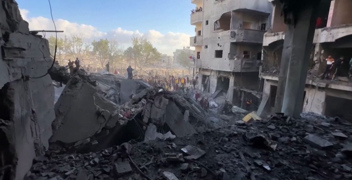 آثار الدمار في غزة نتيجة الحرب