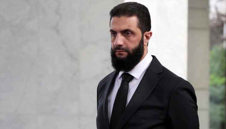 قائد الإدارة السورية الجديدة أحمد الشرع