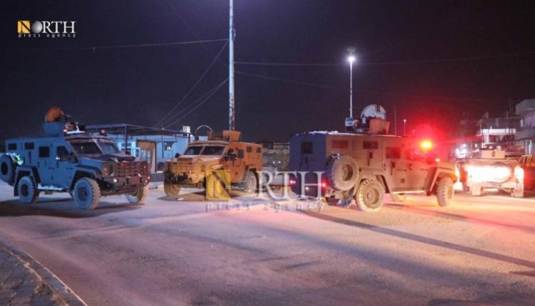 عربات لقسد في محيط سجن الصناعة الذي يحوي عناصر "داعش" - نورث برس